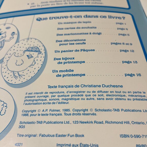 Kids' Easter Paperback&Activity Book Bundle "How Peter Cottontail Got His Name" - Picture 13 of 13